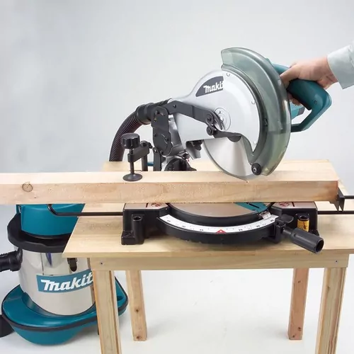 Serra esquadria Makita MLS100, a melhor serra esquadria Makita para quem está começando na marcenaria e busca um equipamento confiável para uso leve.